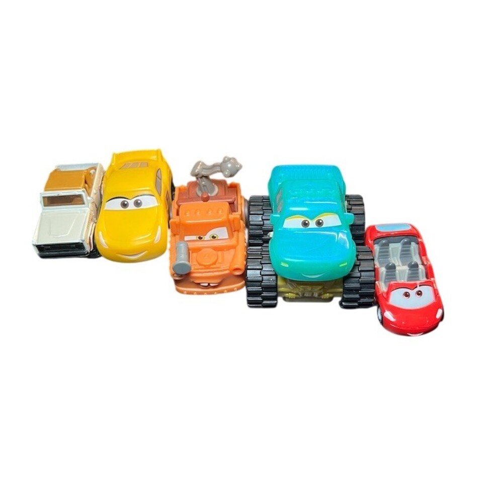 McDonald's Disney Pixar Cars: On the Road Happy Meal Toy Lot 5 Vehicles